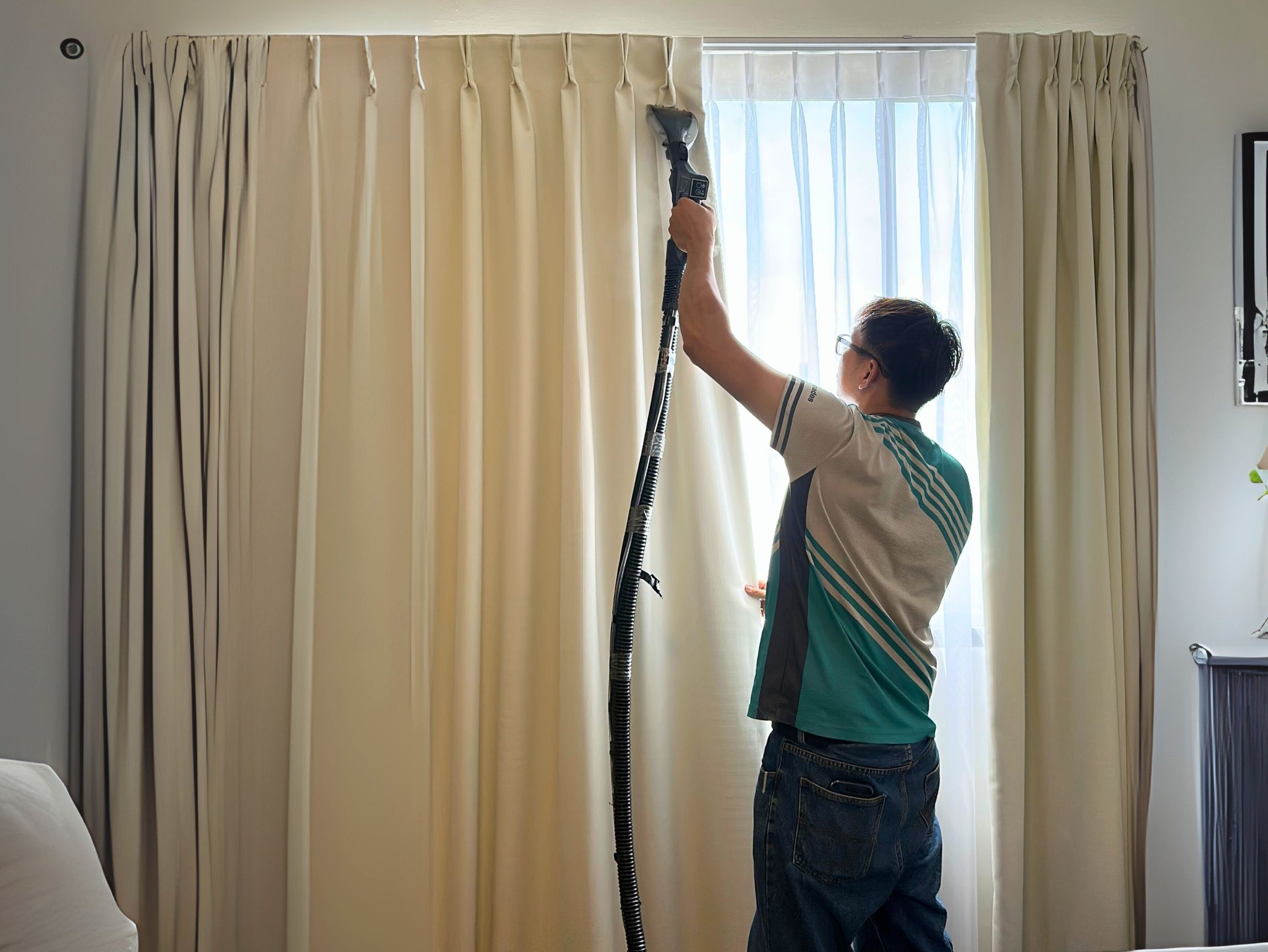 steam curtain cleaning for blackout curtains