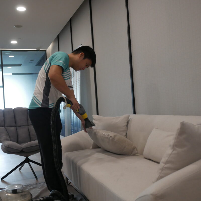 Sofa Deep Cleaning Singapore living room upholstery cleaning